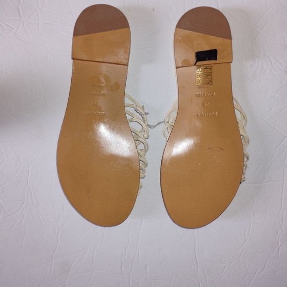 Mansur Gavriel Mignon Slide Sandals | Size 38 / US 7.5 | Italian Leather - Picture 2 of 3